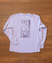 Paradise L/S Tee Orchid
